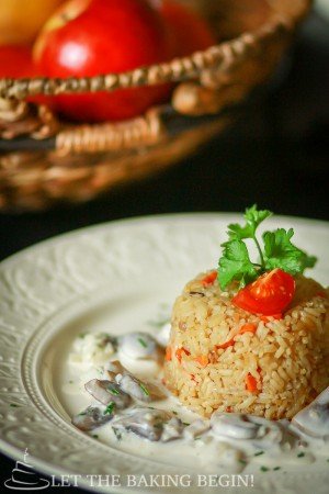 Simple Fried Rice - LetTheBakingBeginBlog.com | @Letthebakingbgn