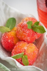 Dulce de Leche stuffed Peach Cookies | LetTheBakignBeginBlog.com | @Letthebakingbgn