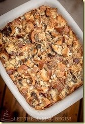 If you’ve ever had a really good French toast, multiply that experience by about 10 and you’ll get an idea of how good this Christmas Morning Bake with Poppy Seeds & Chocolate is! by Letthebakingbeginblog.com | @letbakingbegin