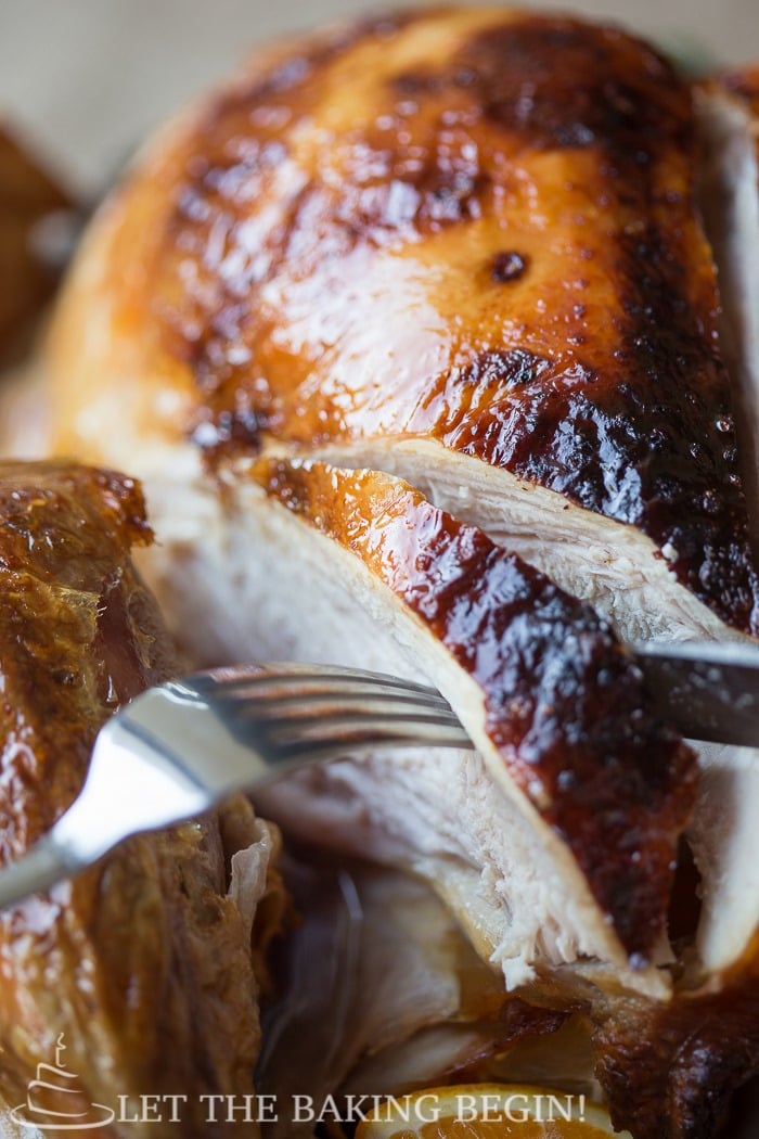 Thanksgiving Roasted Turkey Recipe (Brine Method) + 18 Tips for Success, by Let the Baking Begin!