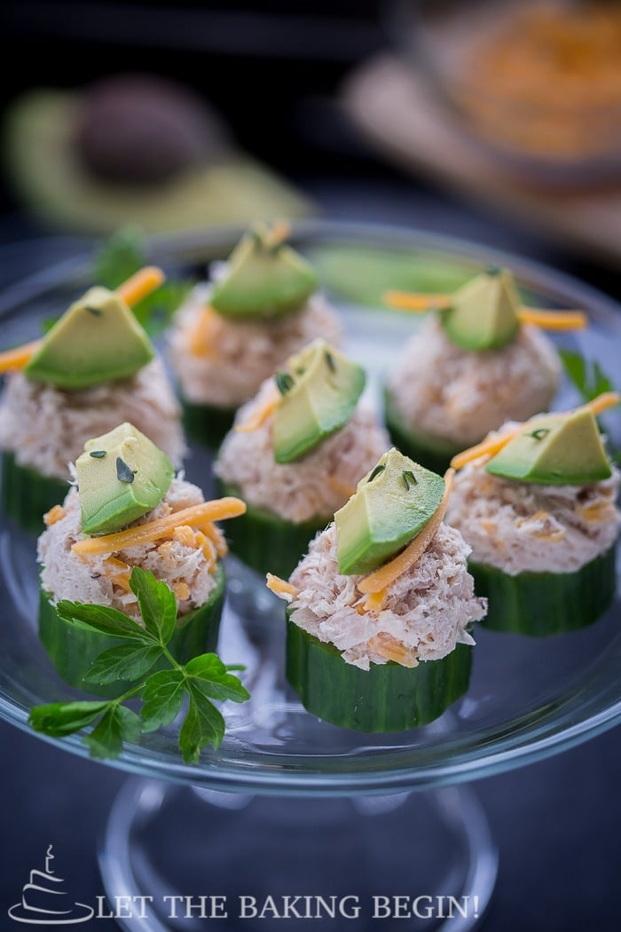 Cucumber Tuna Bites Let the Baking Begin!