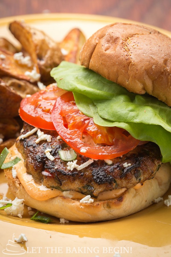 juicy chicken burger