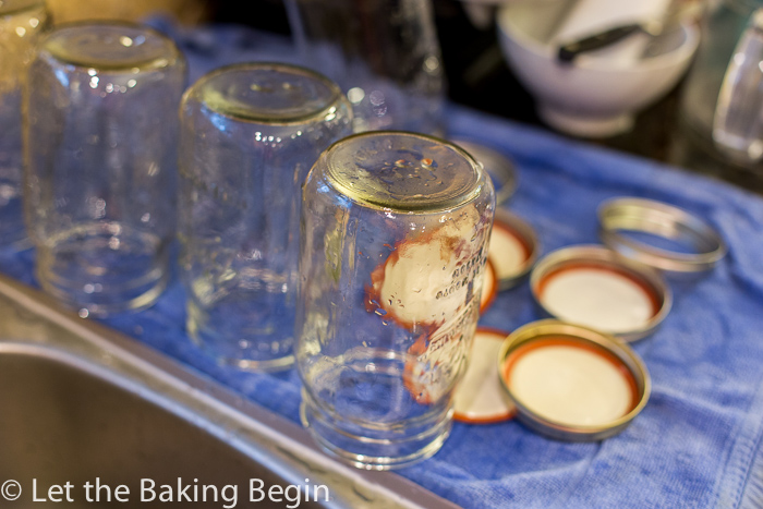 How to clean and sterilize mason jars.