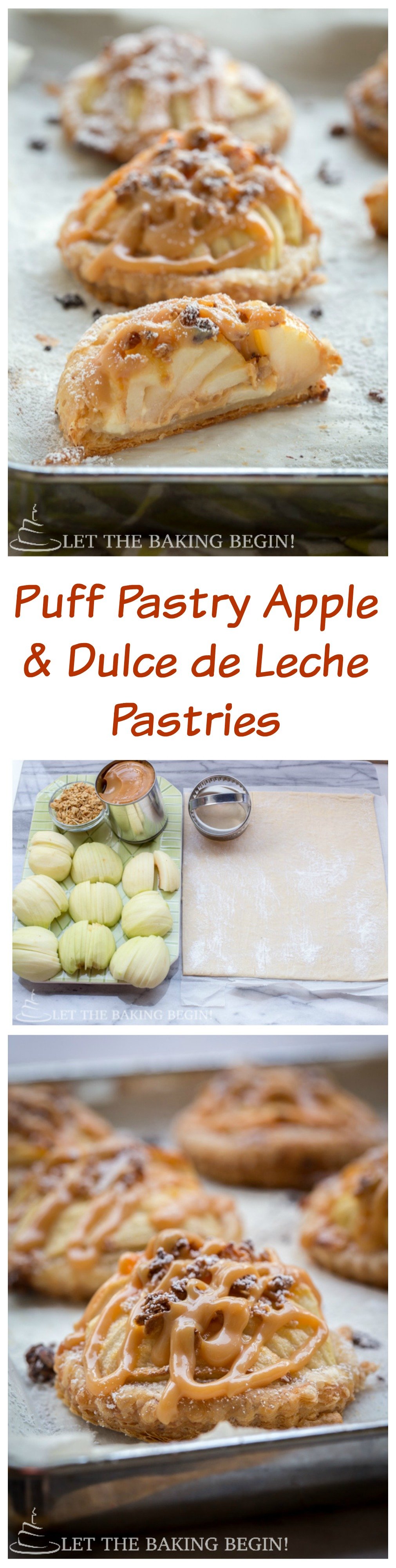Puff Pastry Apple and Dulce De Leche
