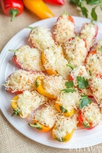 Mini Peppers stuffed with Egg and Cheese | Let the Baking Begin!