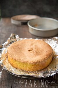 Yellow Sponge Cake - Easy, foolproof recipe for a basic yellow sponge cake that is level, moist and perfect every time | Let the Baking Begin!