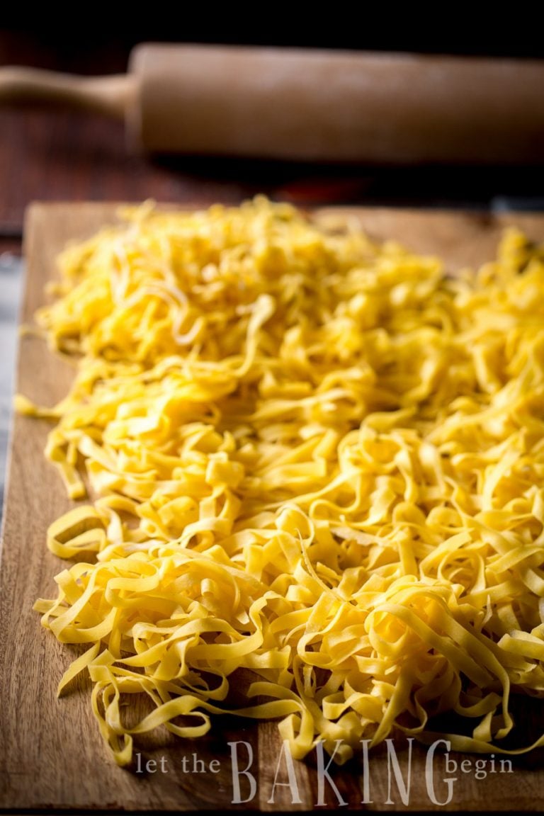 Homemade Pasta 4 Ingredients Only Let the Baking Begin!
