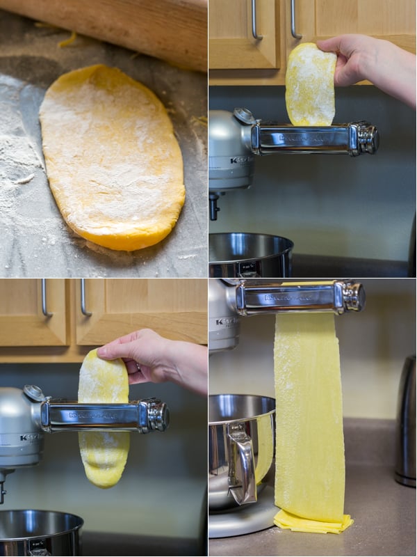 How to make past with a pasta maker.