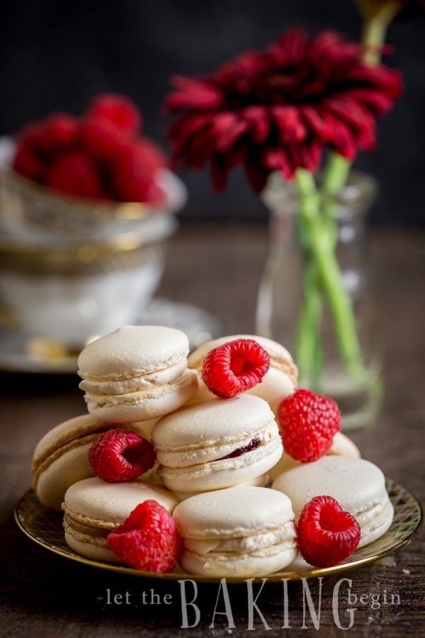 Basic Macarons - Italian Meringue Method - learn all the secrets to perfect macarons in step by step photo tutorial. 