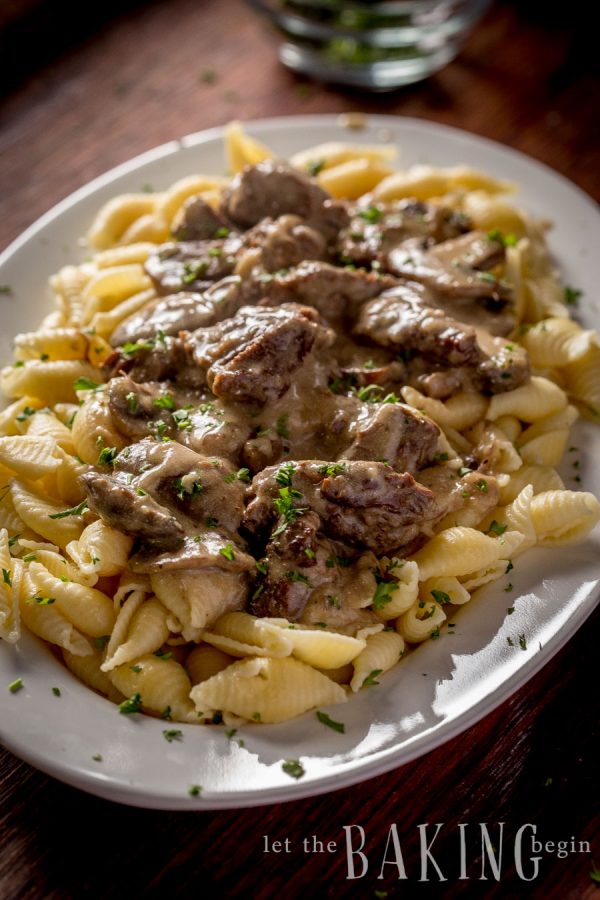 Instant Pot Beef Stroganoff {Pressure Cooker} Let the Baking Begin!
