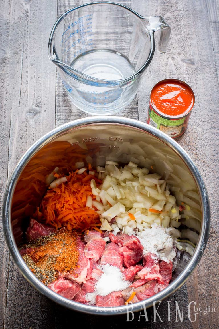 OnePot Easy Beef Stew Recipe Let the Baking Begin!