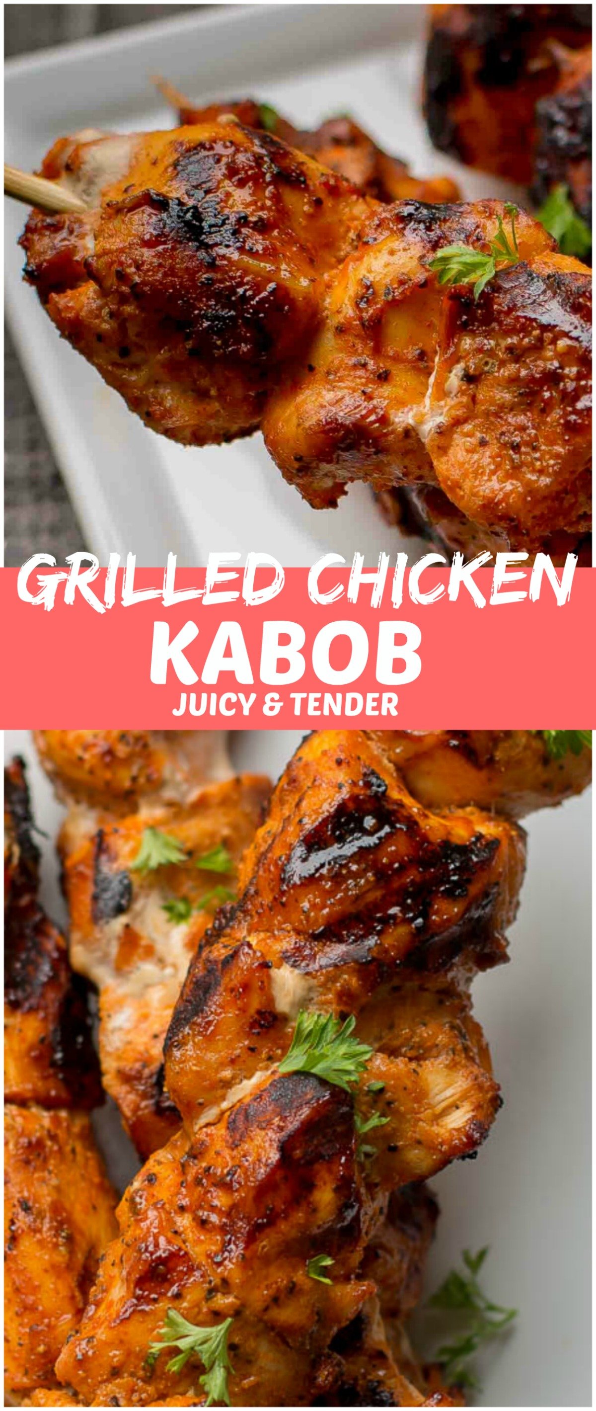 Grilled Chicken Kabobs