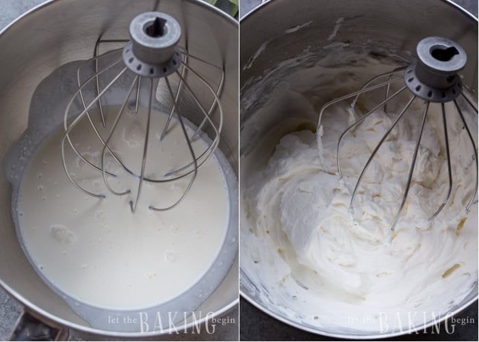 Whipped Cream going from liquid to fluffy