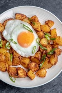 Breakfast Potatoes in the Air Fryer - this makes morning so easy and delicious!