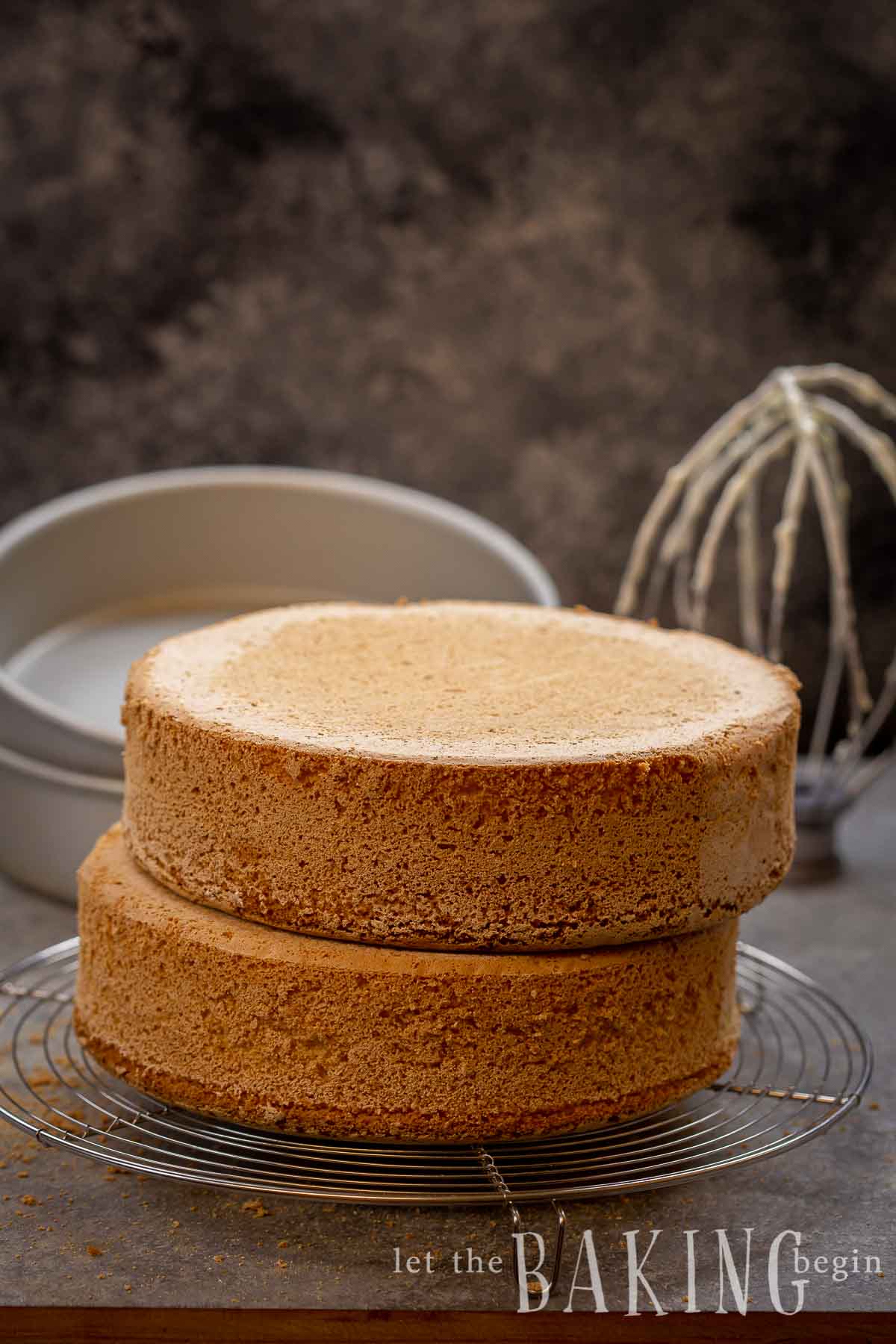 3 Ingredient Sponge Cake - Biskvit - Let the Baking Begin!