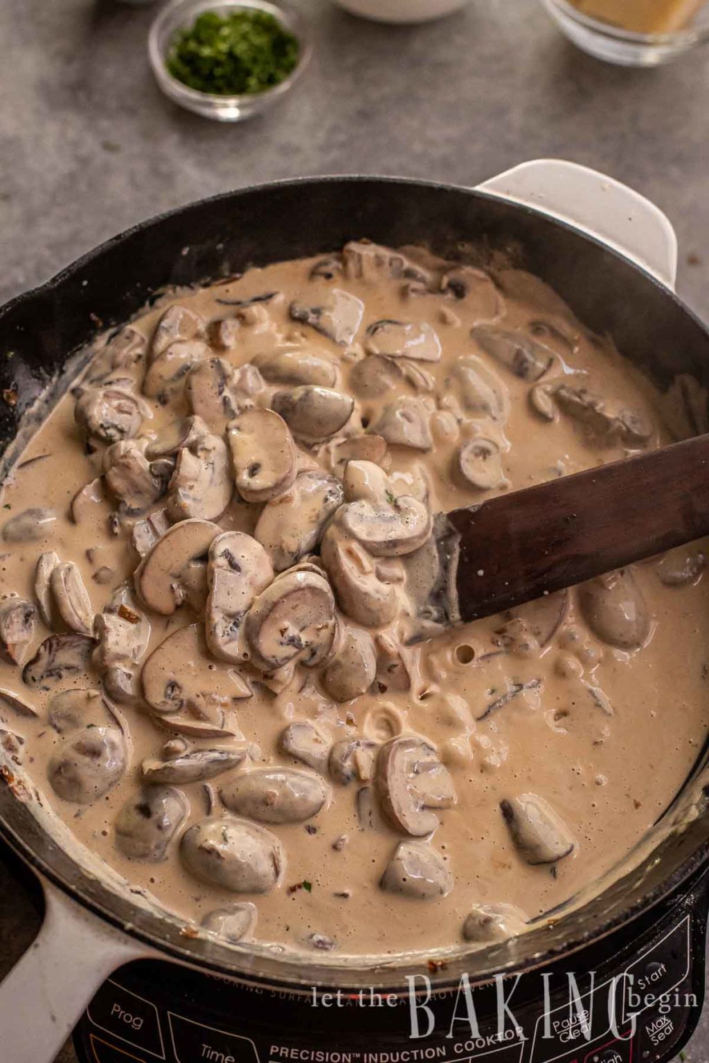 Creamy Mushroom Sauce Let the Baking Begin!