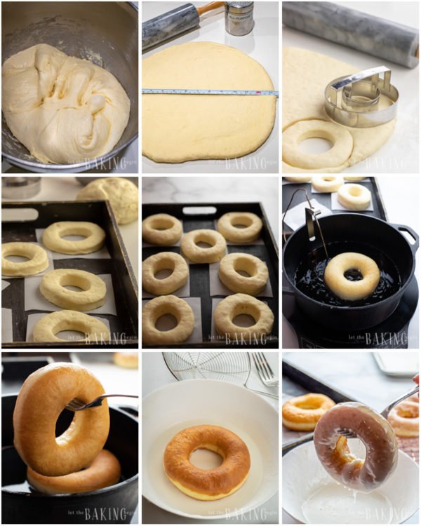 how to make Krispy Kreme donut recipe step by step