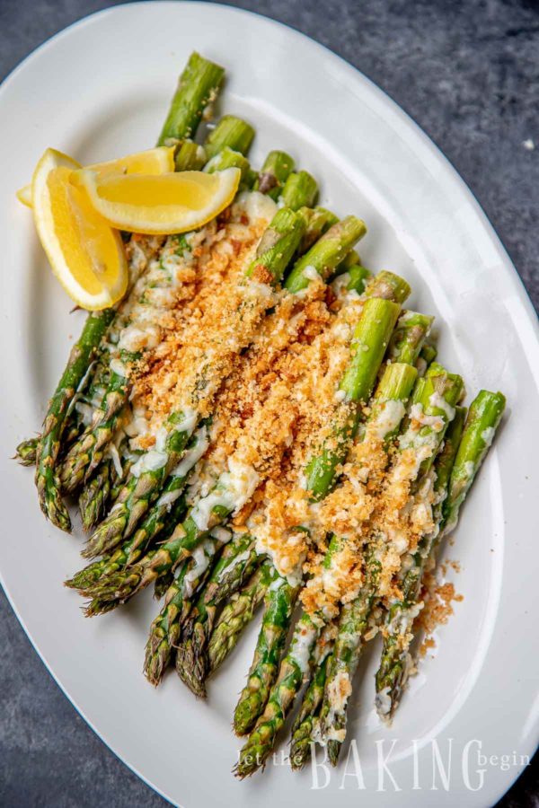 Baked Asparagus With Cheese Recipe Let The Baking Begin 