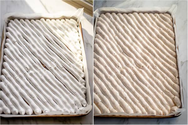 Cheesecake and Raspberry Meringue Roulade - Let the Baking Begin!